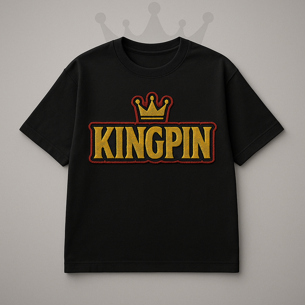 KINGPIN | Drop-19 Embroidered Oversized Tee