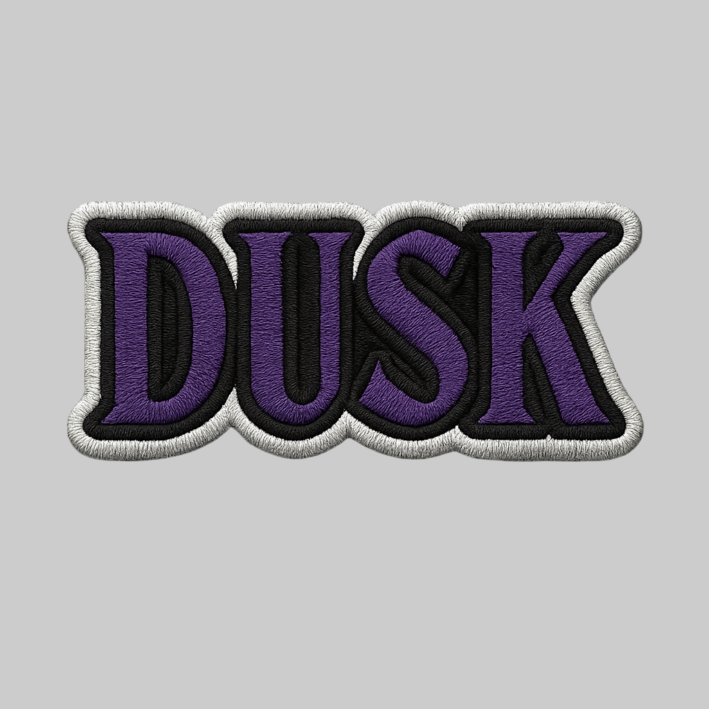 DUSK | Drop-22 Limited Embroidered Oversized Tee