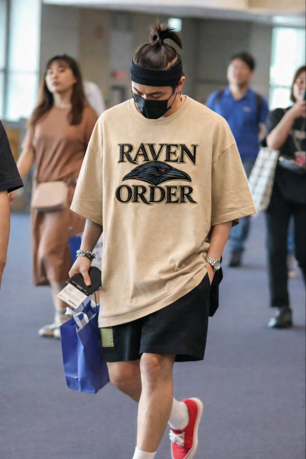 RAVEN ORDER | Drop-26 Limited Embroidered Oversized Tee