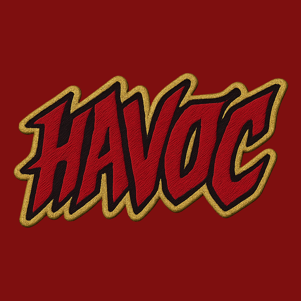 HAVOC | Drop-21 Limited Embroidered Oversized Tee