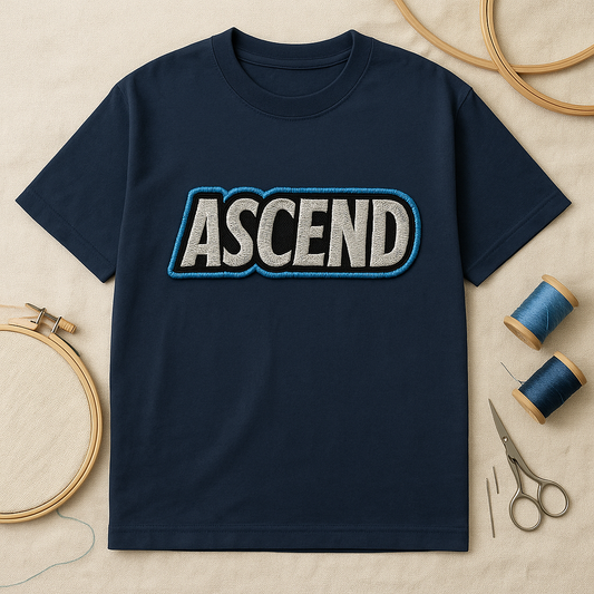 ASCEND | Drop-20 Limited Embroidered Oversized Tee