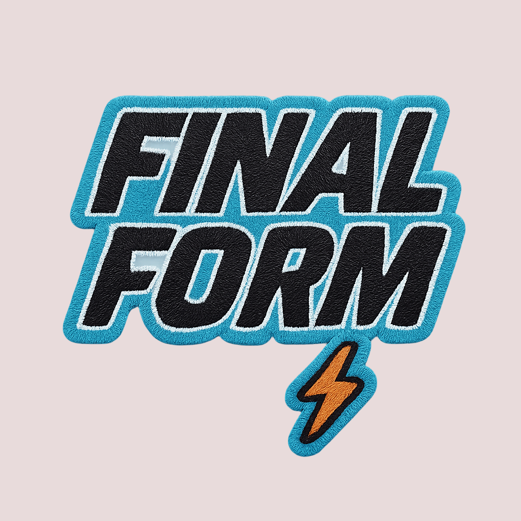 FINAL FORM | Drop-4 Embroidered Ov-Tee
