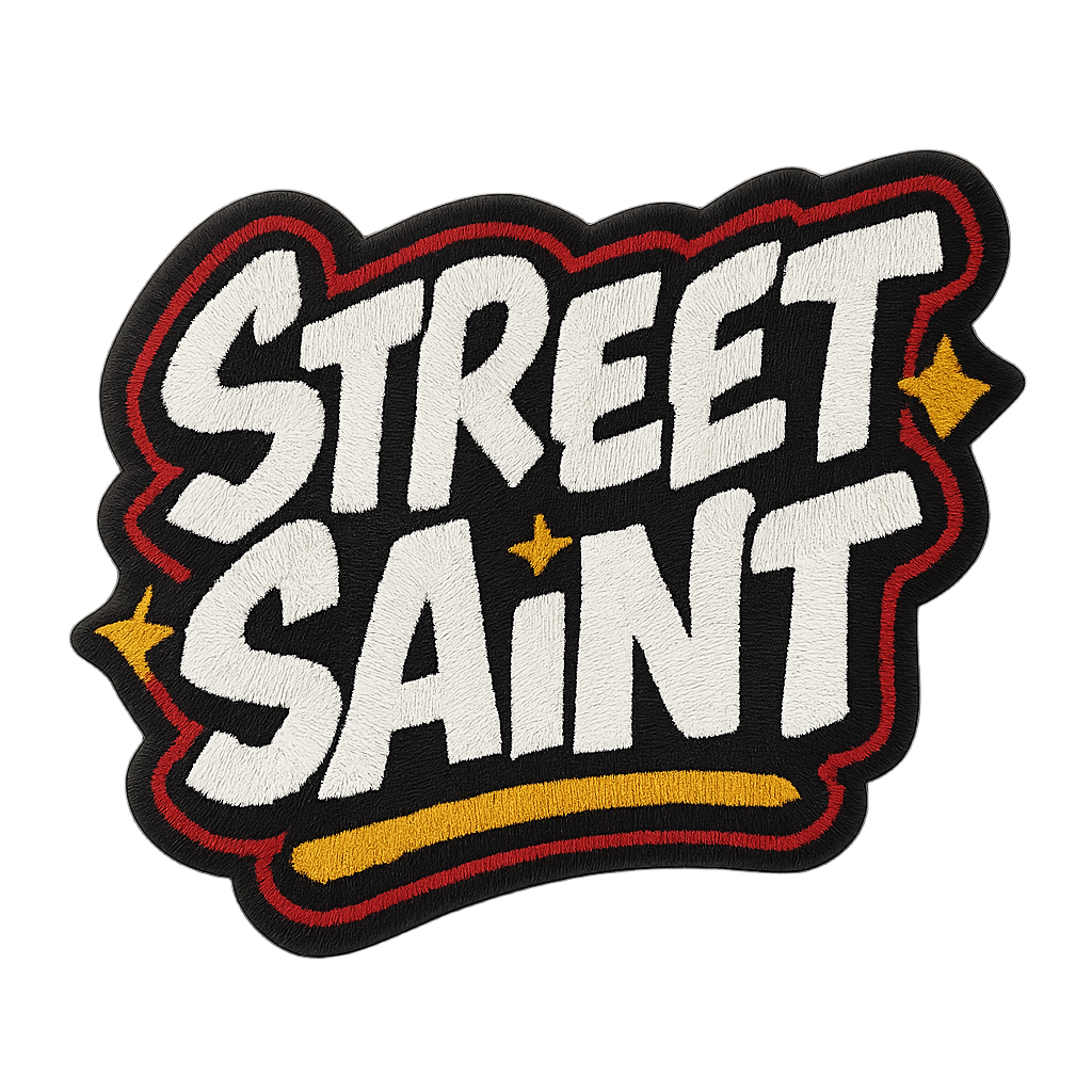 STREET SAINT | Drop-8 Limited Embroidered Ov-Tee