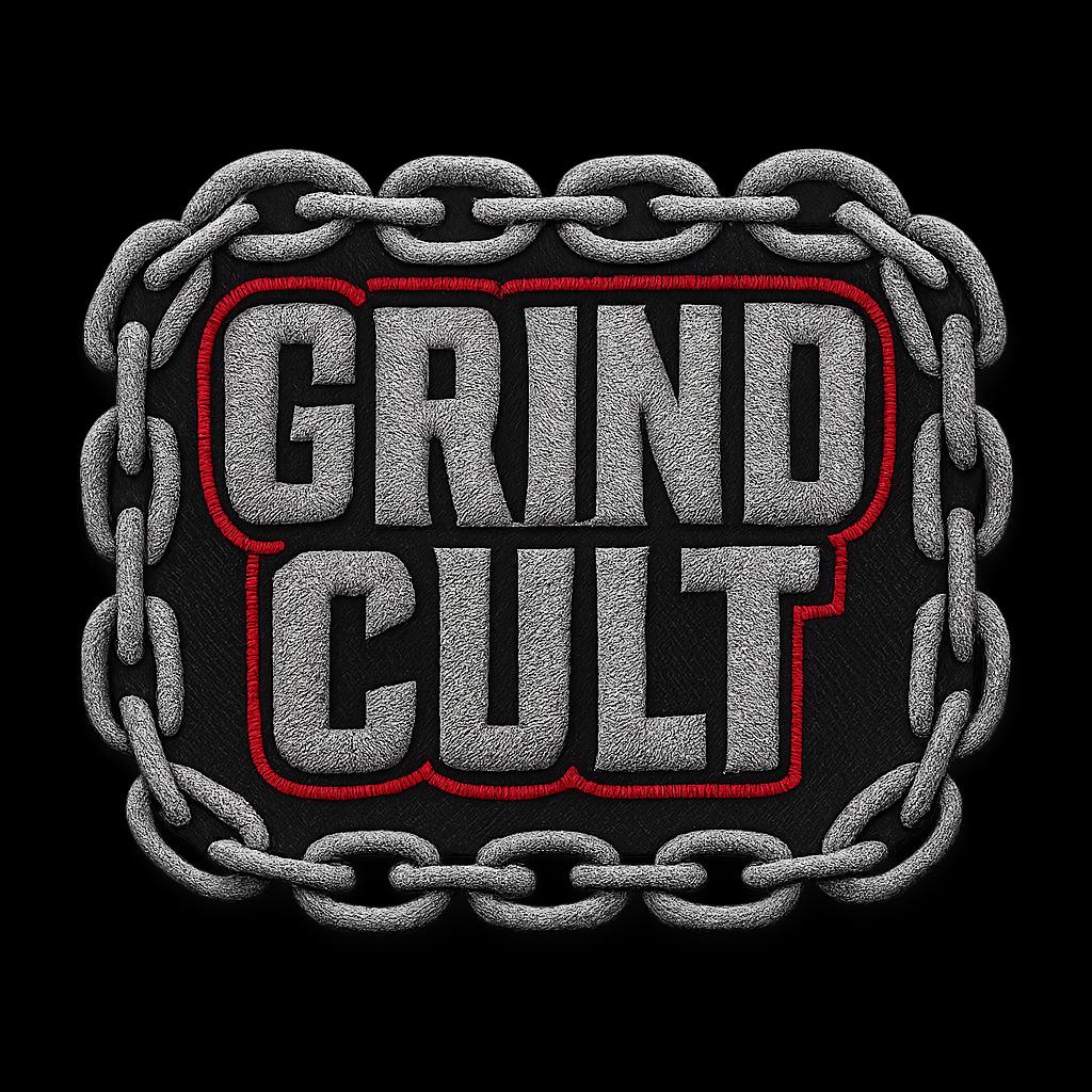 GRIND CULT | Drop-24 Limited Embroidered Oversized Tee