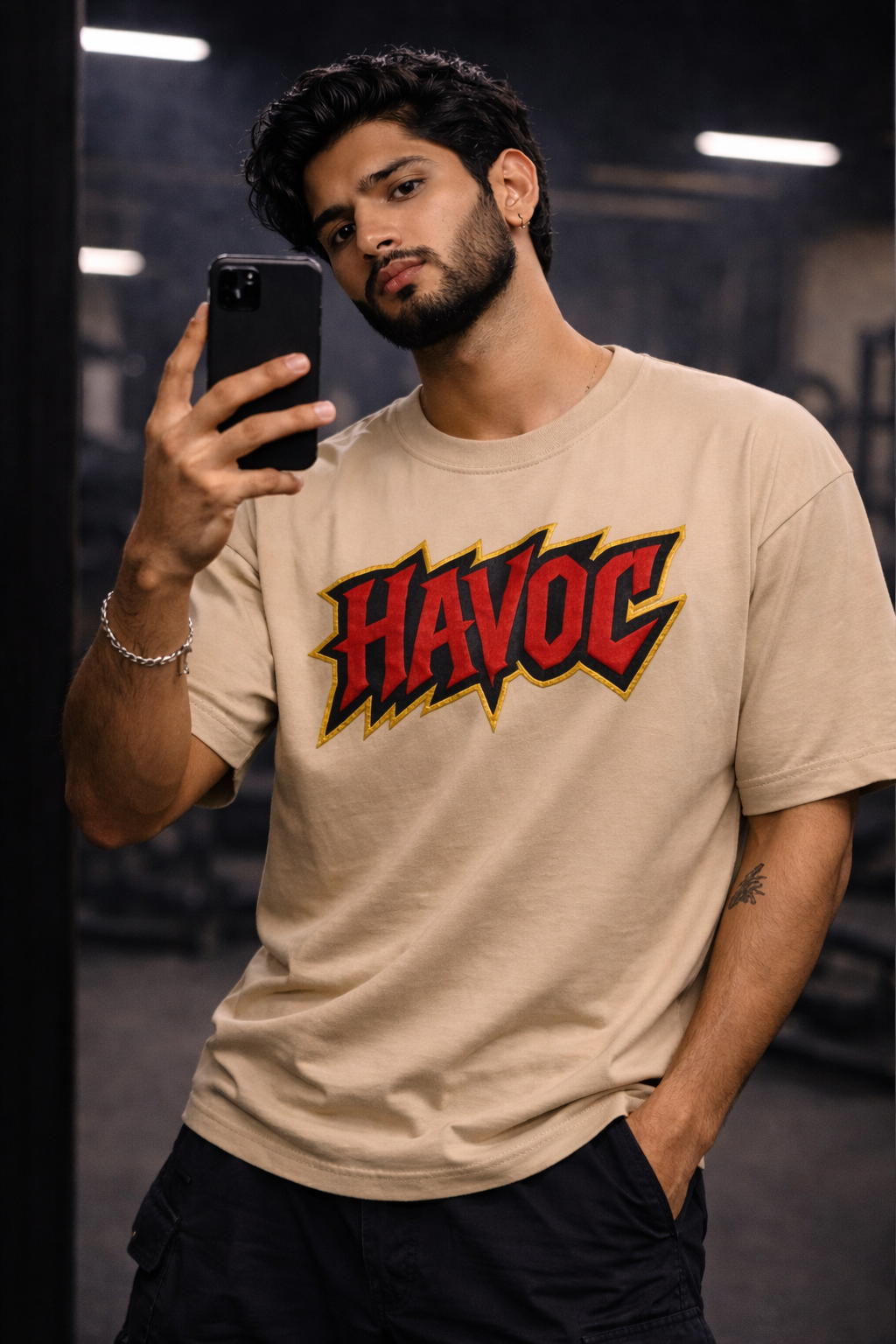 HAVOC | Drop-21 Limited Embroidered Oversized Tee