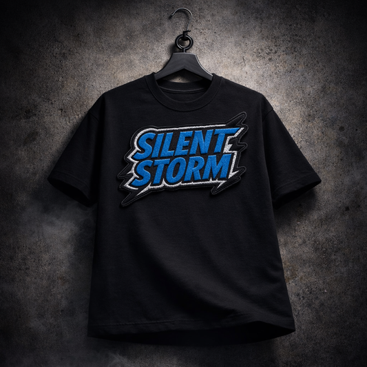 SILENT STORM | Drop-13 Embroidered Oversized Tee