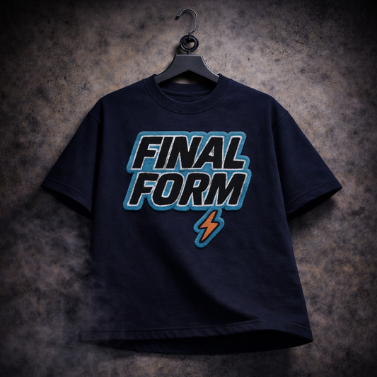 FINAL FORM | Drop-4  Embroidered Ov-Tee