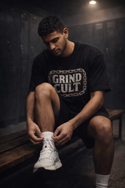 GRIND CULT | Drop-24 Limited Embroidered Oversized Tee