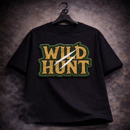 WILD HUNT | Drop-18 Limited Embroidered Oversized Tee