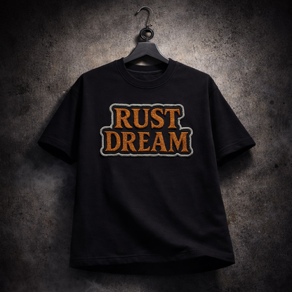 RUST DREAM | Drop-23 Limited Embroidered Oversized Tee