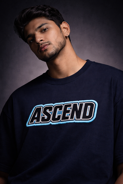 ASCEND | Drop-20 Limited Embroidered Oversized Tee
