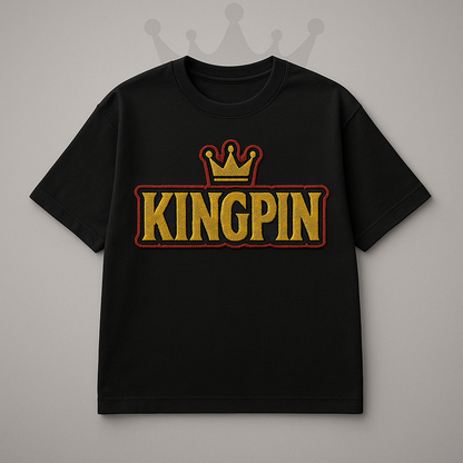 KINGPIN | Drop-19 Embroidered Oversized Tee