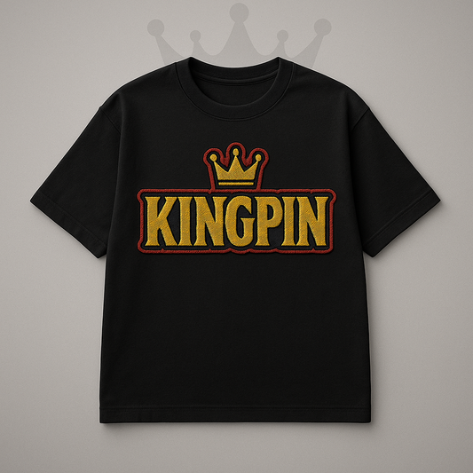 KINGPIN | Drop-19 Embroidered Oversized Tee