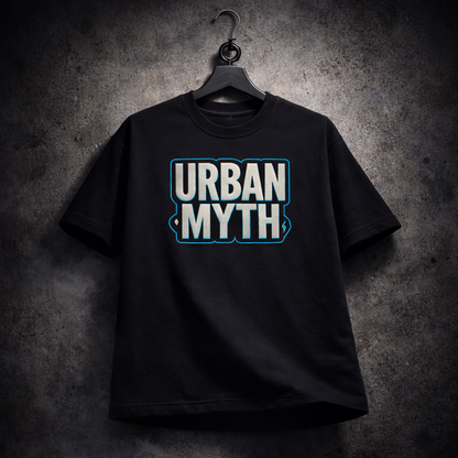 URBAN MYTH | Drop-14  Embroidered Oversized Tee