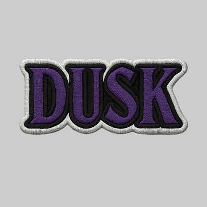 DUSK | Drop-22 Limited Embroidered Oversized Tee