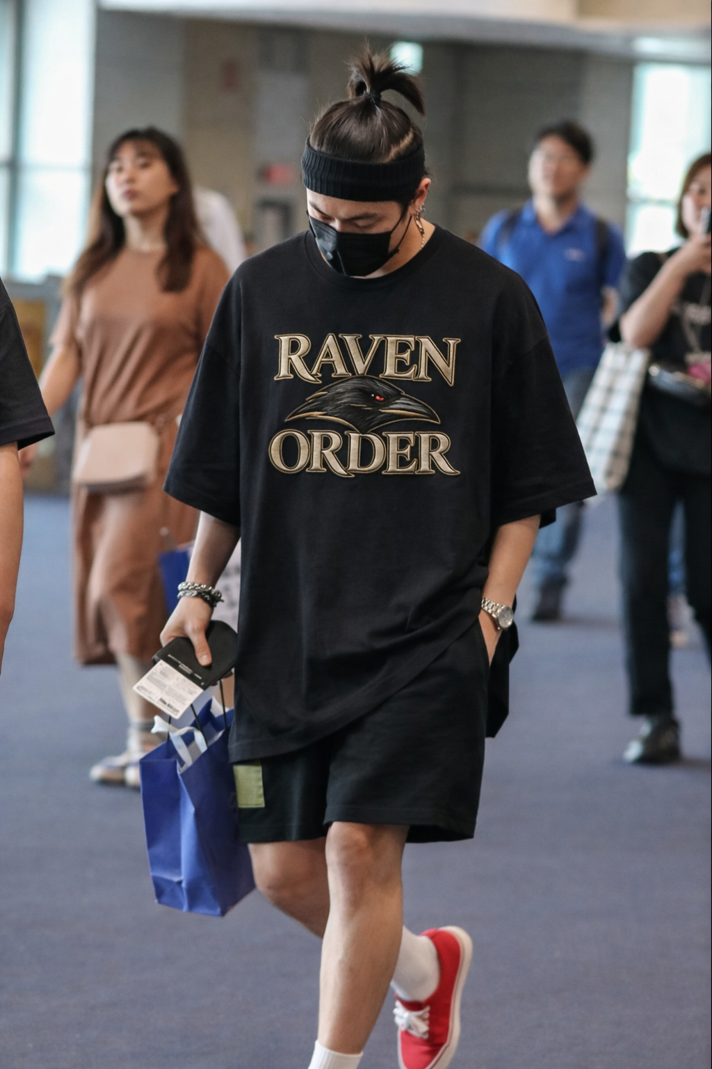 RAVEN ORDER | Drop-26 Limited Embroidered Oversized Tee