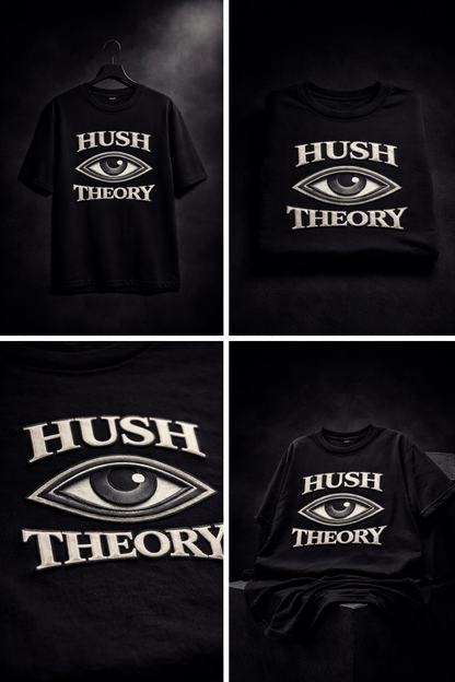 HUSH THEORY | Drop-31 Limited Embroidered Oversized Tee