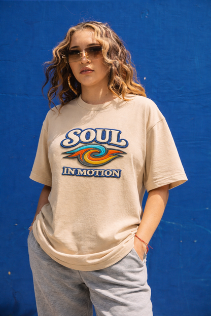 SOUL IN MOTION | Drop-42 Limited Embroidered Oversized Tee
