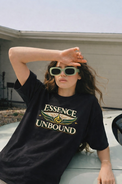 ESSENCE UNBOUND | Drop-49 Limited Embroidered Oversized Tee