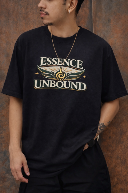 ESSENCE UNBOUND | Drop-49 Limited Embroidered Oversized Tee