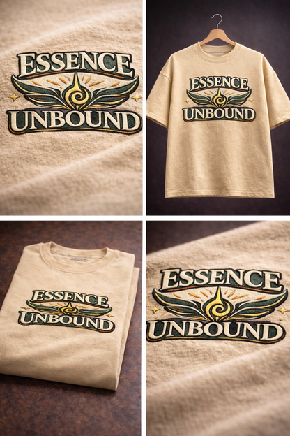 ESSENCE UNBOUND | Drop-49 Limited Embroidered Oversized Tee