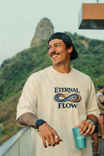 ETERNAL FLOW | Drop-50 Limited Embroidered Oversized Tee