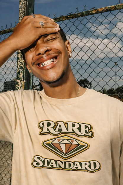 RARE STANDARD | Drop-37 Limited Embroidered Oversized Tee