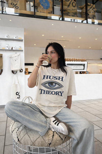 HUSH THEORY | Drop-31 Limited Embroidered Oversized Tee
