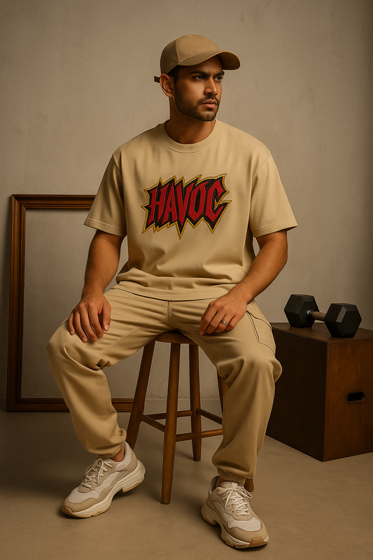 HAVOC | Drop-21 Limited Embroidered Oversized Tee