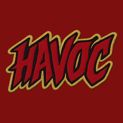 HAVOC | Drop-21 Limited Embroidered Oversized Tee