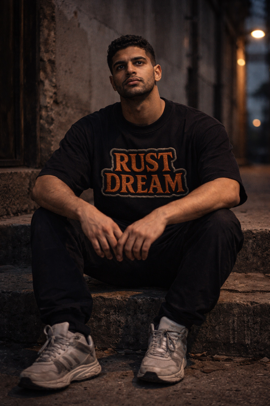 RUST DREAM | Drop-23 Limited Embroidered Oversized Tee