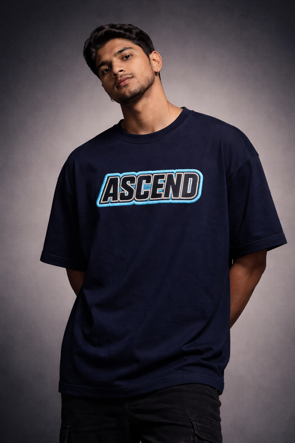 ASCEND | Drop-20 Limited Embroidered Oversized Tee