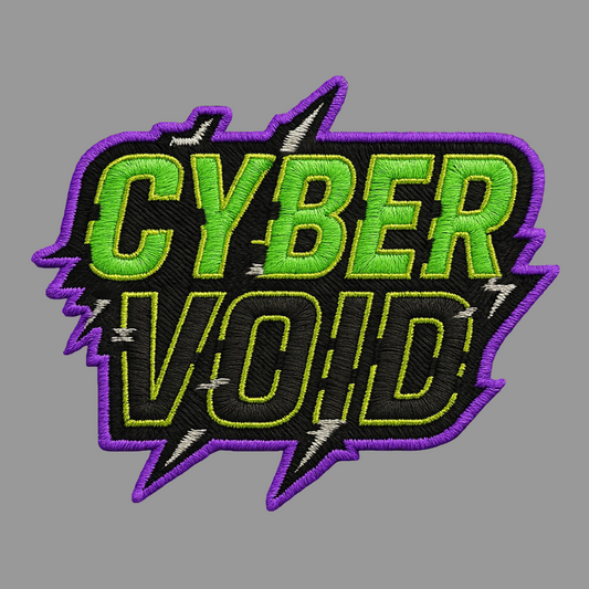 CYBER VOID | Drop-2 Limited Embroidered Ov-Tee