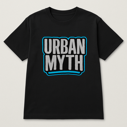 URBAN MYTH | Drop-14  Embroidered Oversized Tee