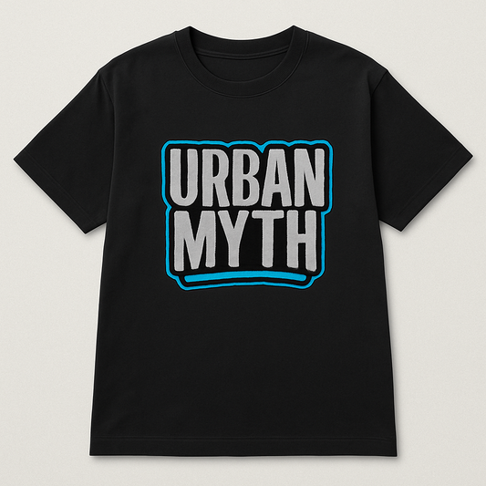URBAN MYTH | Drop-14  Embroidered Oversized Tee