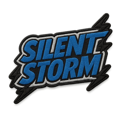 SILENT STORM | Drop-13 Embroidered Oversized Tee