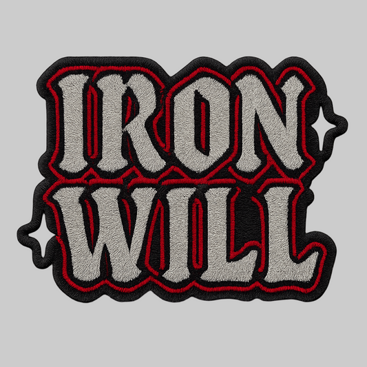 IRON WILL | Drop-10 Limited Embroidered Oversized Tee