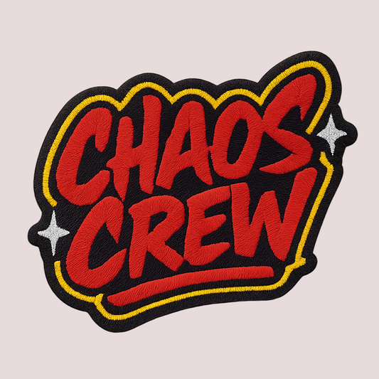 CHAOS CREW | Drop-11 Embroidered Ov-Tee