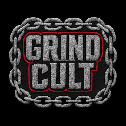 GRIND CULT | Drop-24 Limited Embroidered Oversized Tee
